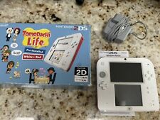 Red White Tomodachi Life Nintendo 2DS Console - USED for sale  Shipping to South Africa