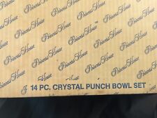 punch bowl serving set for sale  Reynoldsburg