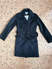Mantel schwarz trenchcoat gebraucht kaufen  Kassel