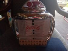 Used, Ceramic Coca Cola Jukebox Cookie Jar Plus Free Glasses for sale  Shipping to South Africa