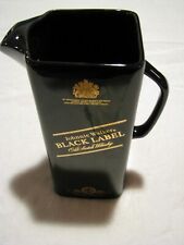Johnnie Walker BLACK LABEL Old Scotch Whisky Pitcher Jug WADE PDM for sale  Shipping to South Africa