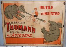 Affiche ancienne bicyclette d'occasion  Paris IX