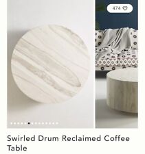 wood drum coffee table for sale  Atlanta