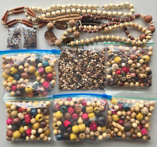 Wood bead lot for sale  Sobieski