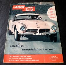 AMS 04/58 Test: Mercedes-Benz 180 D,Vespa 400,BMW 507,MB 300 SL,Kleinwagen Vespa comprar usado  Enviando para Brazil