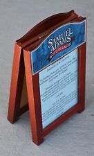 Samuel Adams - Beer - Tabletop Restaurant Bar Specials Menu Sign Stand Placard for sale  Shipping to South Africa