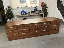 Wooden cabinets desk for sale  HUDDERSFIELD