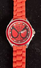 Relógio infantil Homem-Aranha vermelho Marvel caixa de aço inoxidável presente traseiro, nova bateria  comprar usado  Enviando para Brazil