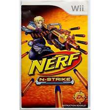 (Solo manual) Folleto de instrucciones auténtico prístino NERF N-Strike Nintendo Wii segunda mano  Embacar hacia Argentina