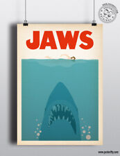 Jaws minimalist movie for sale  MATLOCK