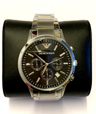 Emporio Armani Men's Watch Stainless Steel Used for sale  Shipping to South Africa