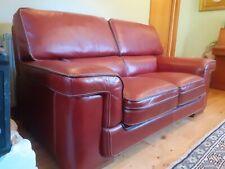 Leather seater sofa for sale  HAYWARDS HEATH