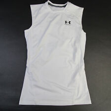 Usado, Top de compresión Under Armour HeatGear para hombre blanco usado segunda mano  Embacar hacia Argentina