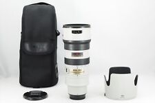 Obiektyw Nikon AF-S 70-200mm f/2.8 G ED VR jasnoszary + kaptur prawie idealny #7490A na sprzedaż  Wysyłka do Poland