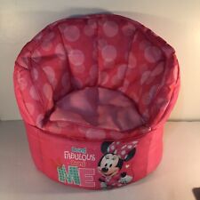 Cadeira Disney Minnie Mouse 2017 rosa infantil poli macia 20 polegadas WX17 polegadasH comprar usado  Enviando para Brazil