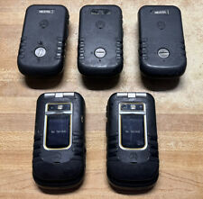 Lote de 5 teléfonos celulares Motorola i686 brutos Nextel walkie-talkie resistentes, usado segunda mano  Embacar hacia Argentina