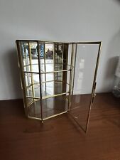 Vintage glass brass for sale  HONITON