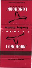 Longhorn steakhouse cowboy d'occasion  Expédié en Belgium