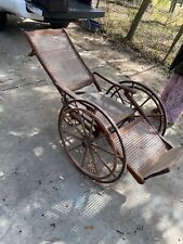 Antique wooden wheelchair for sale  North Charleston