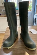 Green dunlop wellington for sale  SHREWSBURY