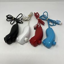 Nintendo Wii Authentic OEM Nunchuck Controller RVL-004 White Black Red Blue for sale  Fallentimber