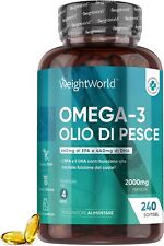 Omega olio pesce usato  Roma