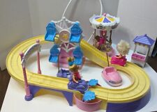 Used, Barbie Kelly Amusement Park Roller Coaster Cars Fun Fair Kiddie Rides Doll 2001  for sale  Shipping to South Africa
