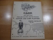 Case 476E 476EP Cotton Corn Planter 4 6 row Parts Manual Catalog 762 for sale  Georgetown