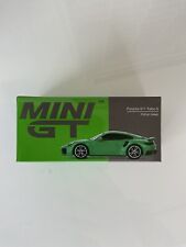 Mini GT 525 Porsche 911 Turbo S Python Green for sale  Shipping to South Africa