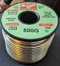 Soldering wire 500g for sale  COVENTRY