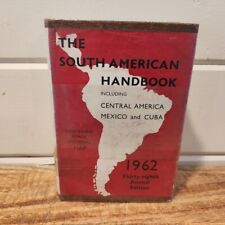 The South American Handbook 1962 incluyendo Centroamérica, México y Cuba segunda mano  Embacar hacia Argentina