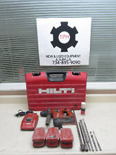 Hilti TE 4-18A Rotary Hammer Drill Tool w/ Case Bits & 3 Batteries Used for sale  Shipping to South Africa