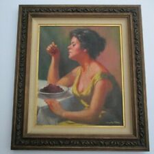 Vintage portrait painting for sale  San Diego