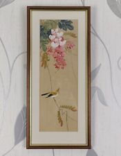 Oriental painting silk for sale  TELFORD