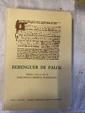 Berenguer palol edizione d'occasion  Pineuilh
