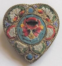Micromosaic heart shaped for sale  SIDMOUTH