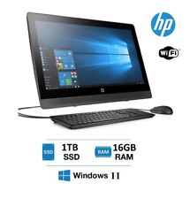 HP AIO All in One 20" PC Core i5 6ª Geração 500GB SSD 8GB RAM Webcam Wifi Win11, usado comprar usado  Enviando para Brazil