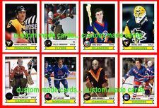 Retro 1970s Style CUSTOM MADE NHL Hockey Cards 57 Different Series 2 U-PICK for sale  Canada