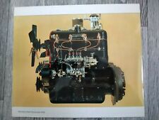 Foto do motor diesel Mercedes-Benz 1935 motor diesel 12" x 10" ~ Folheto relacionado comprar usado  Enviando para Brazil