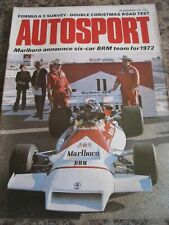 Autosport magazine dec for sale  BRISTOL