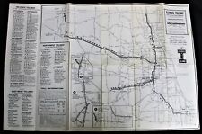 Illinois tollway map for sale  Rochester