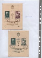 feuillet 26/6/1938 eclaireurs de france  timbre et vignette tres rare d'occasion  Le Havre-