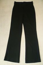 LADIES F & F SIZE 12 BLACK PULL ON STRETCH SMART BOOTCUT TROUSERS for sale  LEICESTER