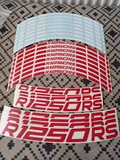 motorcycle rim stickers for sale  SCARBOROUGH