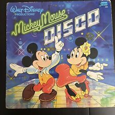 1979 Walt Disney Mickey Mouse Disco Disneyland 2504 Vinil LP Disco Vintage comprar usado  Enviando para Brazil