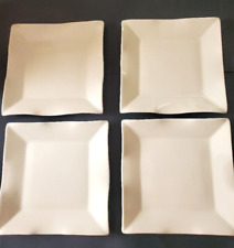 Conjunto de 4 pratos quadrados de jantar em creme Mikasa Brava comprar usado  Enviando para Brazil