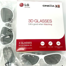 LG Cinema 3D Glasses Pack of 2 Glasses for LG Cinema 3D AG-F314, used for sale  Shipping to South Africa