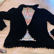 Velvet jacket victorian for sale  CHELMSFORD