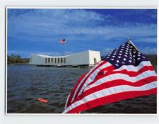 Cartão postal USS Arizona Memorial, Pearl Harbor National Memorial, Honolulu, Havaí comprar usado  Enviando para Brazil