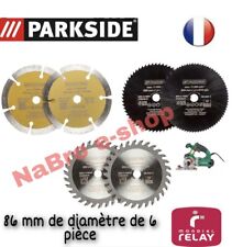 Occasion, PARKSIDE® Lames pour scie circulaire PTS, 6 pièces, 89 mm diamètre d'occasion  Beaurepaire